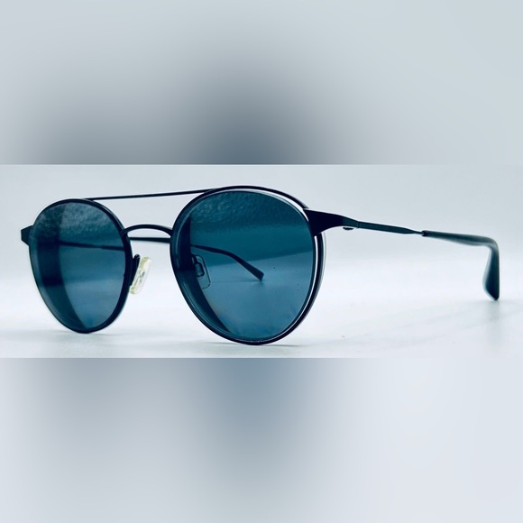 Warby Parker Fisher 210 Black Pilot Sunglasses Frames Only - Picture 2 of 8